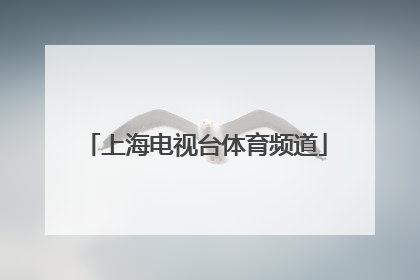 「上海电视台体育频道」上海电视台体育频道节目单